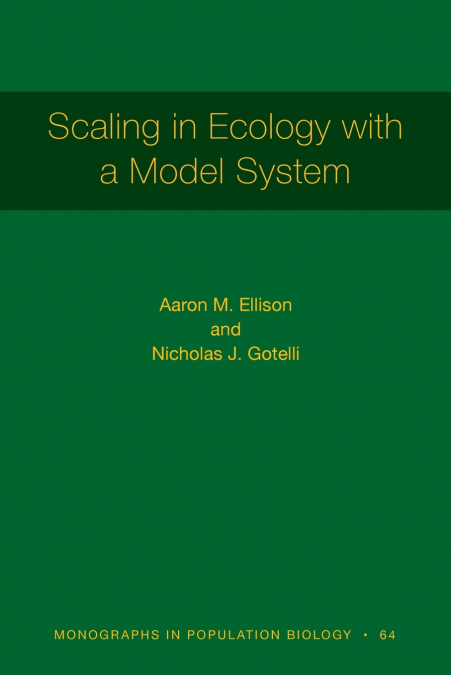 Scaling in Ecology with a Model System