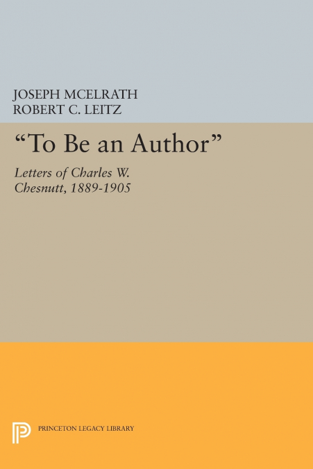 'To Be an Author'