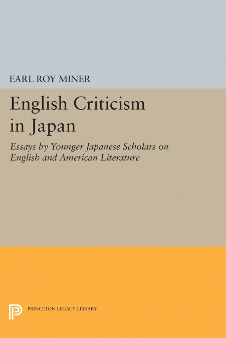 English Criticism in Japan