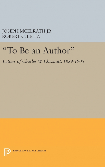 'To Be an Author'