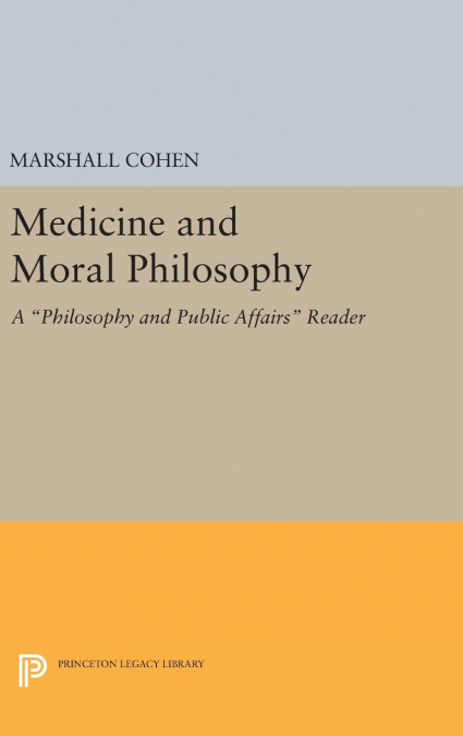 Medicine and Moral Philosophy