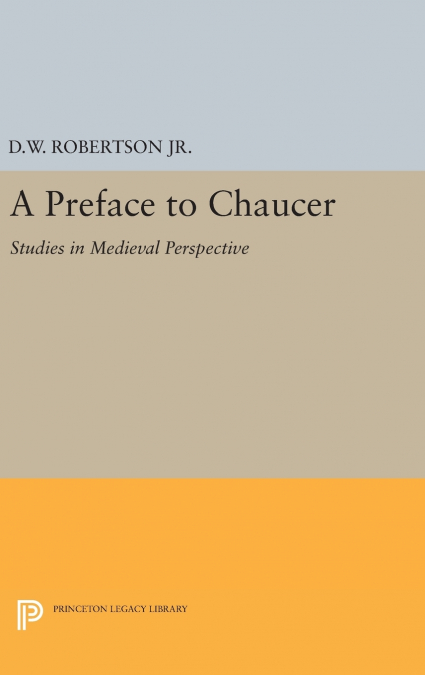 A Preface to Chaucer