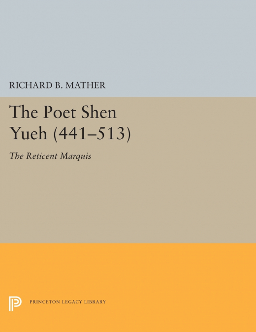 The Poet Shen Yueh (441-513)