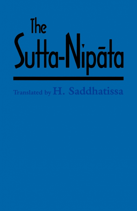 The Sutta-Nipata