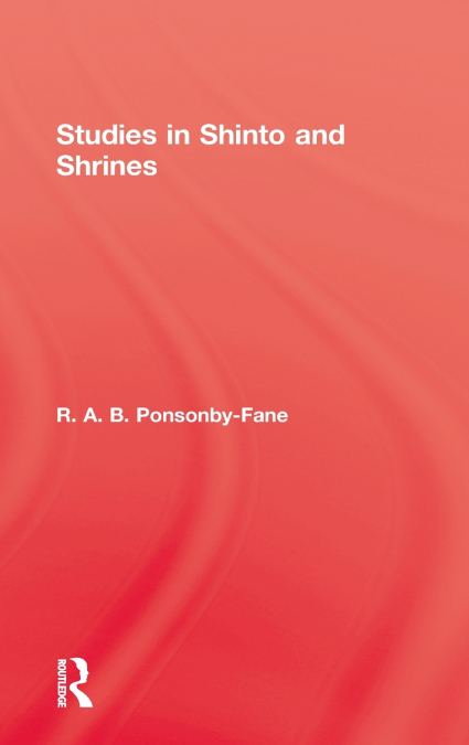 Studies In Shinto & Shrines