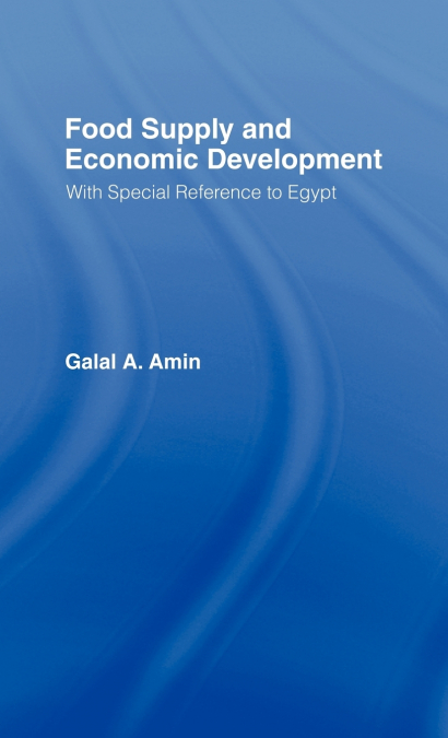 Food Supply and Economic Development