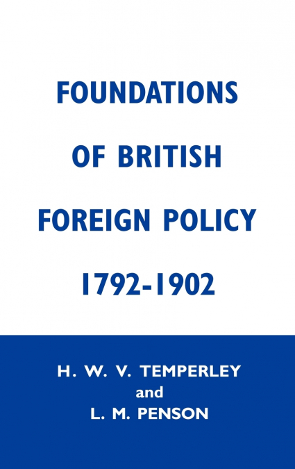 Foundation of British Foreign Policy