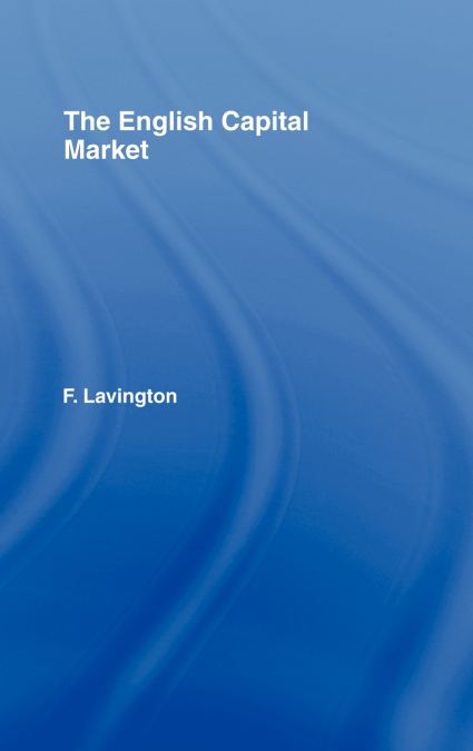 The English Capital Market