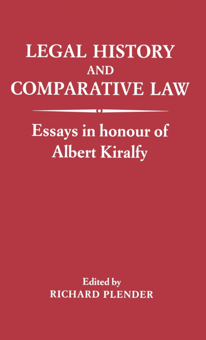 Legal History and Comparative Law