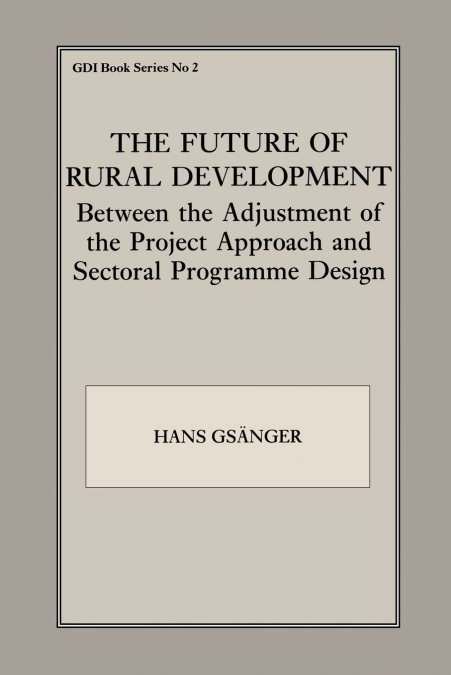 The Future of Rural Development