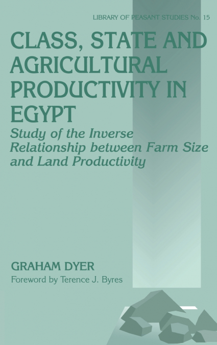 Class, State and Agricultural Productivity in Egypt