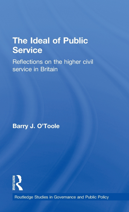 The Ideal of Public Service
