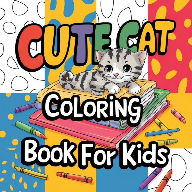 Cute Cat Coloring Book for Kids