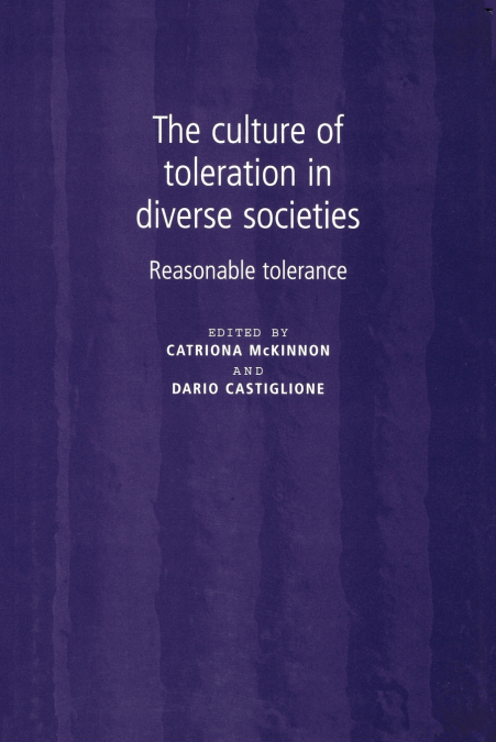 The culture of toleration in diverse societies