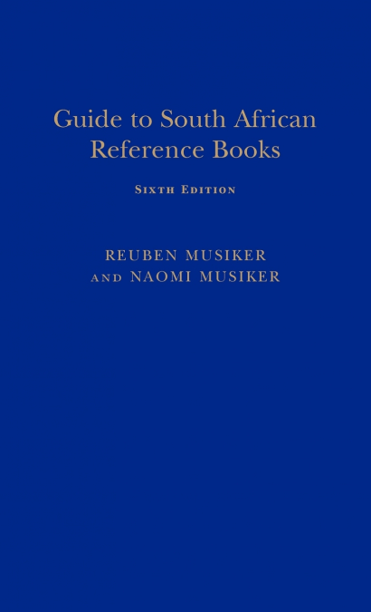 Guide to South African Reference B