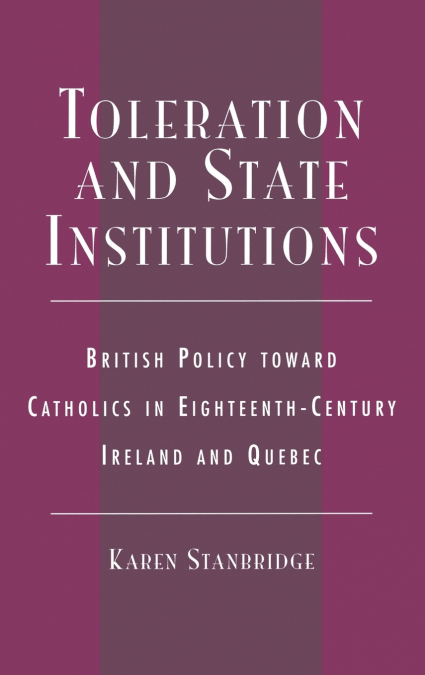 Toleration and State Institutions