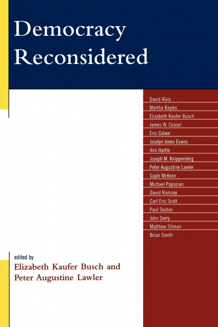 Democracy Reconsidered