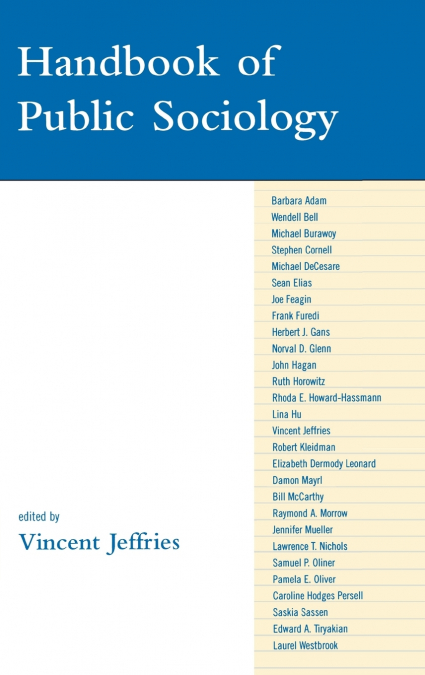 Handbook of Public Sociology