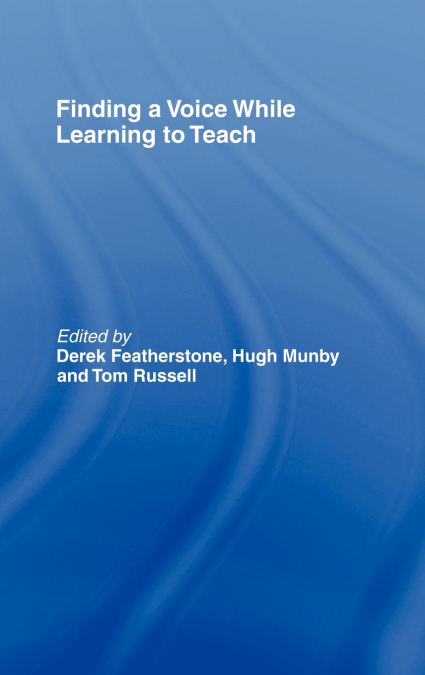 Finding a Voice While Learning to Teach