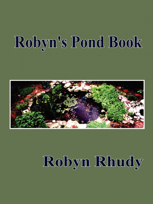 Robyn’s Pond Book