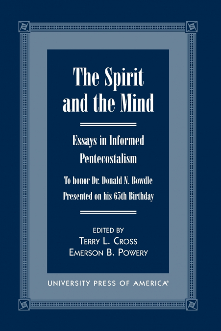 Spirit and the Mind