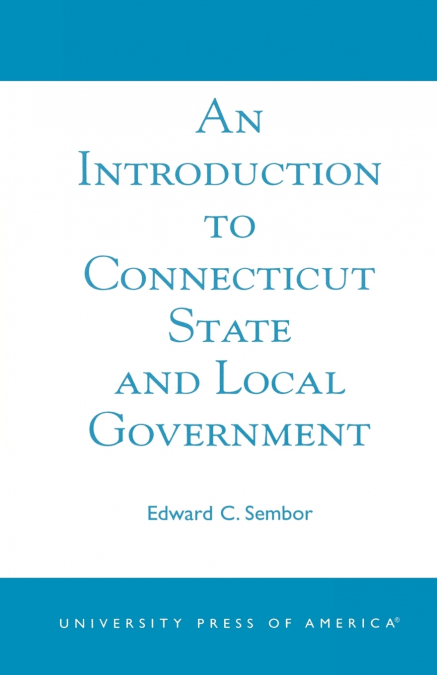 Introduction to Connecticut State and Local Government