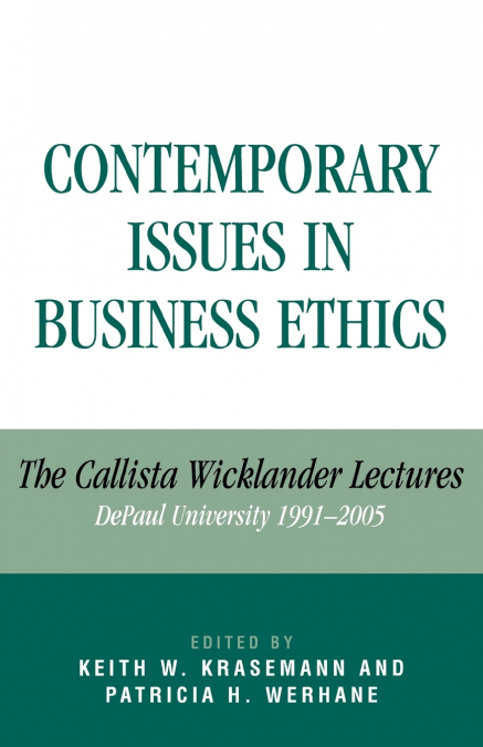 Contemporary Issues in Business Ethics