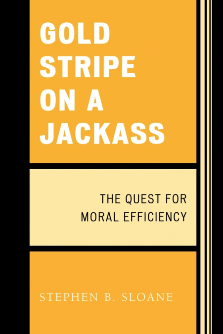 Gold Stripe on a Jackass