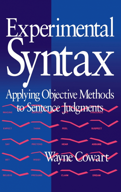 Experimental Syntax