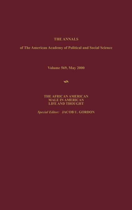 The African American Male in American Life and Thought