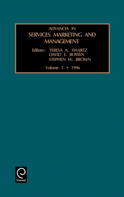 Advances in Services Marketing and Management