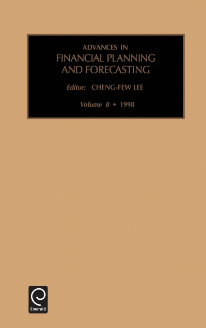 Advances in Financial Planning and Forecasting