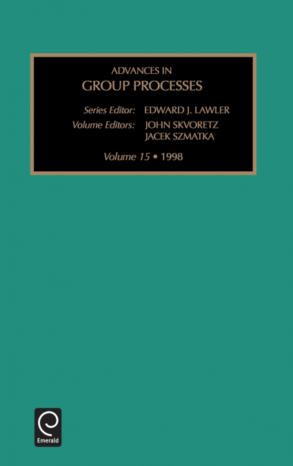 Advances in Group Processes
