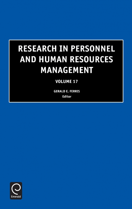 Research in Personnel and Human Resources Management