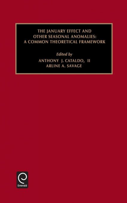 January Effect and Other Seasonal Anomalies