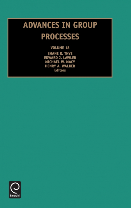 Advances in Group Processes