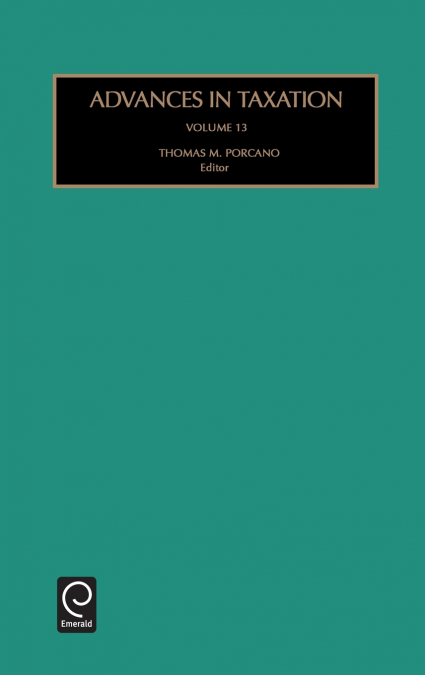 Advances in Taxation
