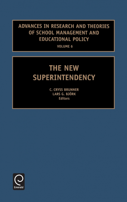 The New Superintendency