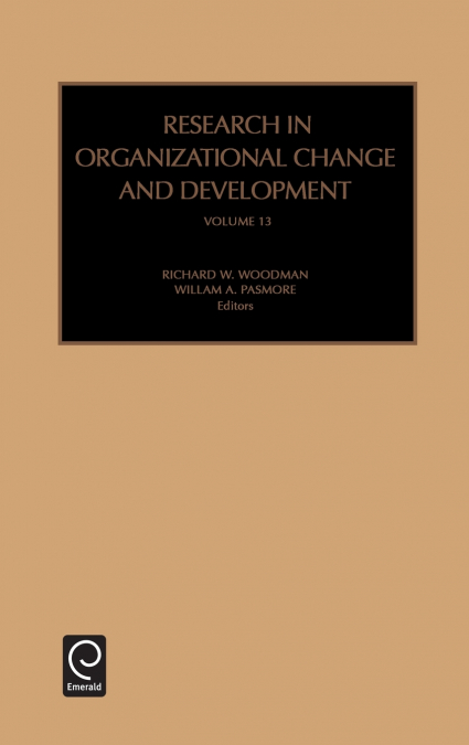 Research in Organizational Change and Development