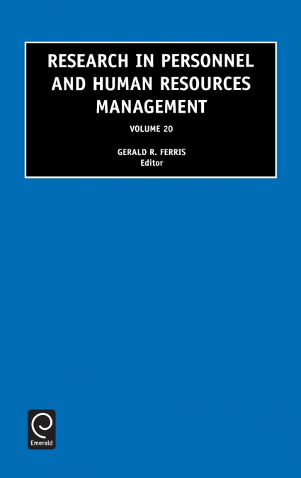 Research in Personnel and Human Resources Management