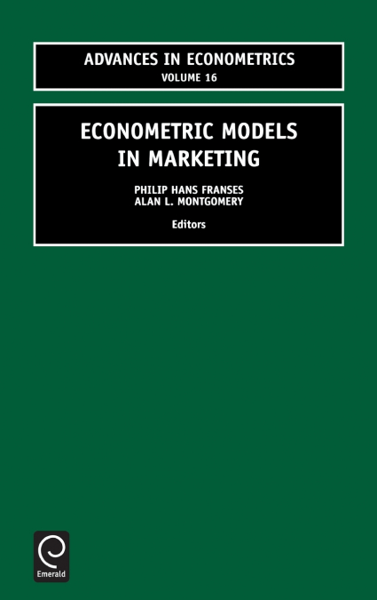 Econometric Models in Marketing