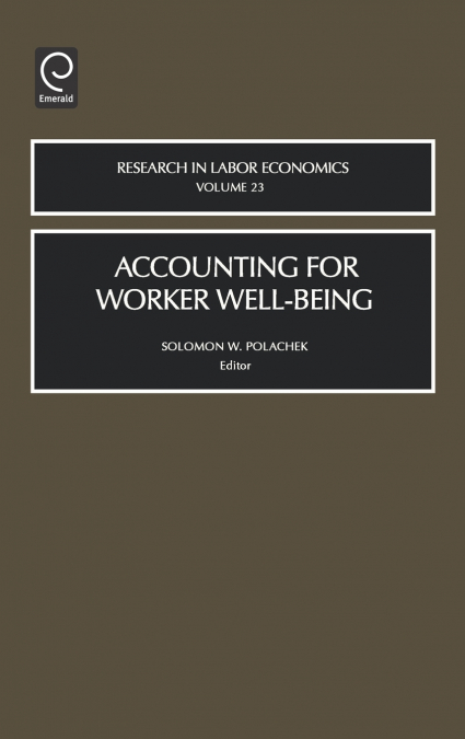 Accounting for Worker Well-Being