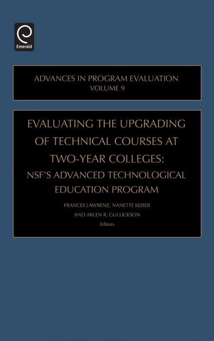 Evaluating the Upgrading of Technical Courses at Two-Year Colleges