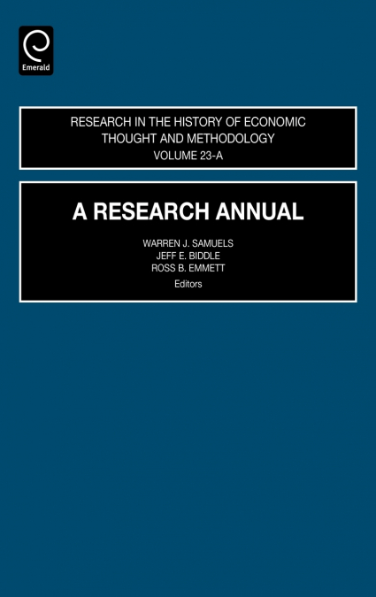 A Research Annual