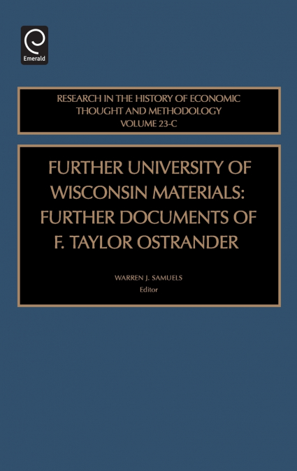 Further University of Wisconsin Materials