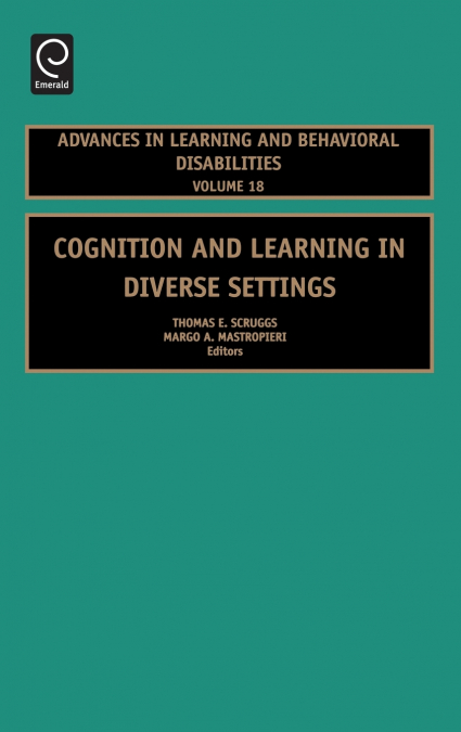 Cognition and Learning in Diverse Settings