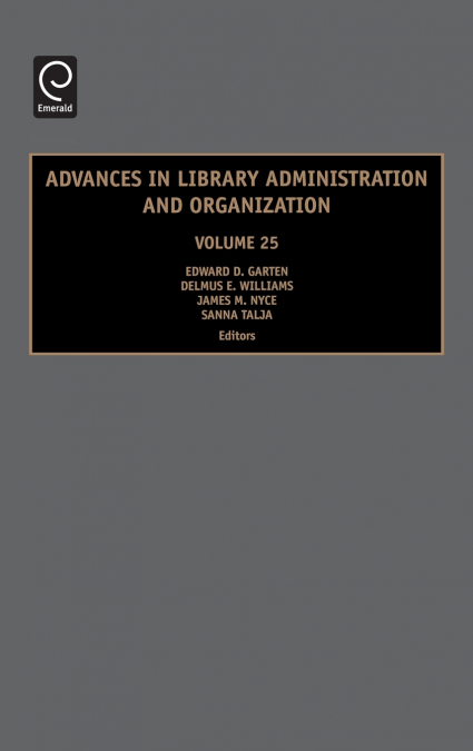 Advances in Library Administration and Organization