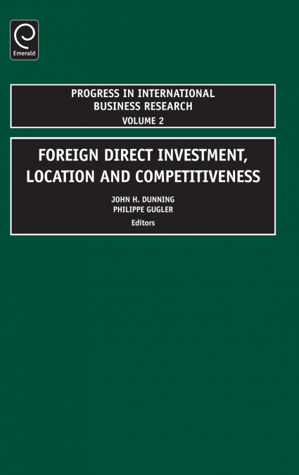 Foreign Direct Investment, Location and Competitiveness