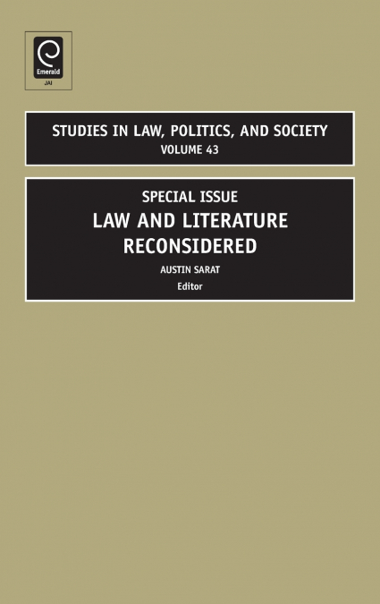 Law and Literature Reconsidered