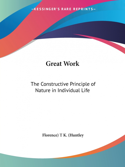 Great Work